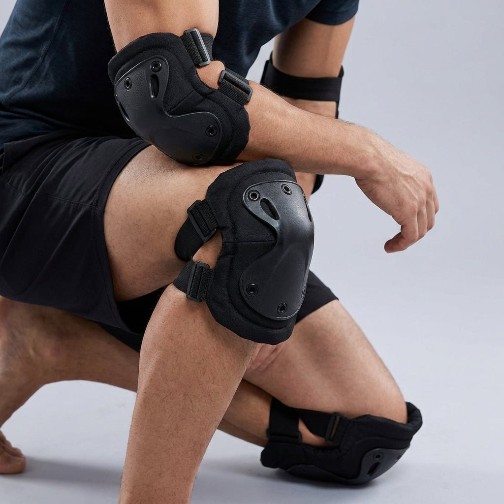 Tactical Knee & Elbow Protection Set - Outdoor Extreme Sports