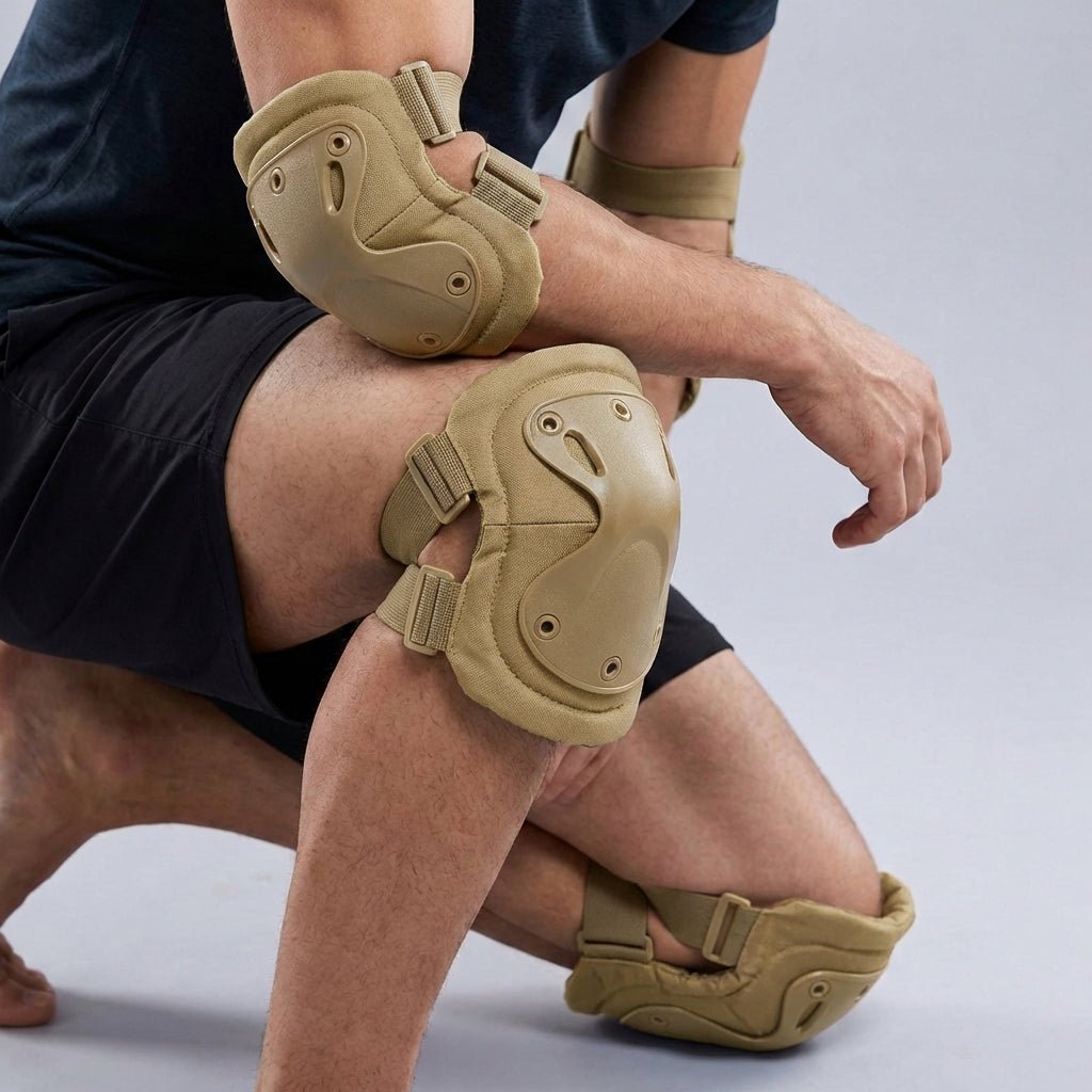 Tactical Knee & Elbow Protection Set - Outdoor Extreme Sports