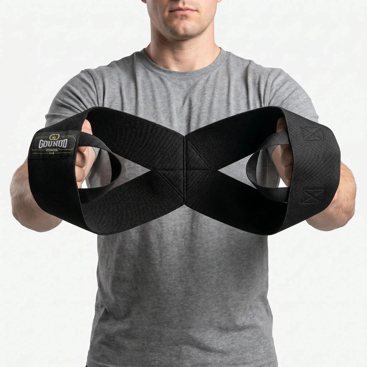 Men's Back Support - Cross-Back Double Straps Office Discreet