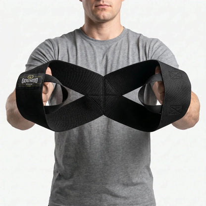 Men's Back Support - Cross-Back Double Straps Office Discreet