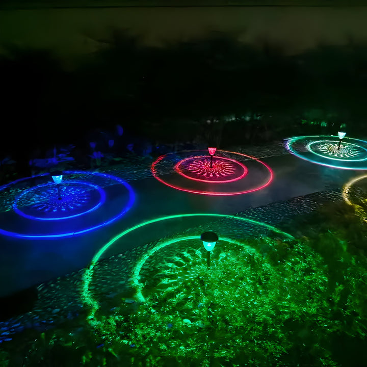 SunSphere Lampes Solaires Jardin Set 4 | Haute Qualité Lumière Chaude Extérieur