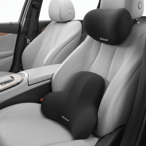 Cervical & Lumbar Car Support - Memory Foam Ergonomic Set