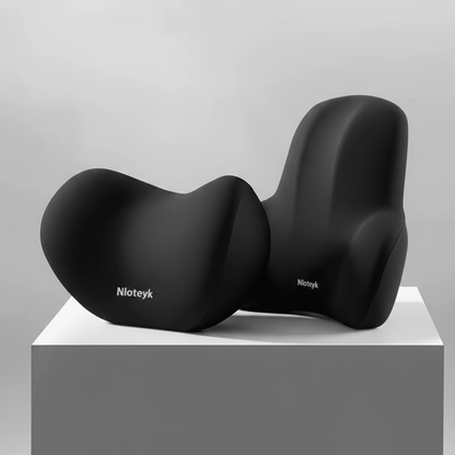 Cervical & Lumbar Car Support - Memory Foam Ergonomic Set