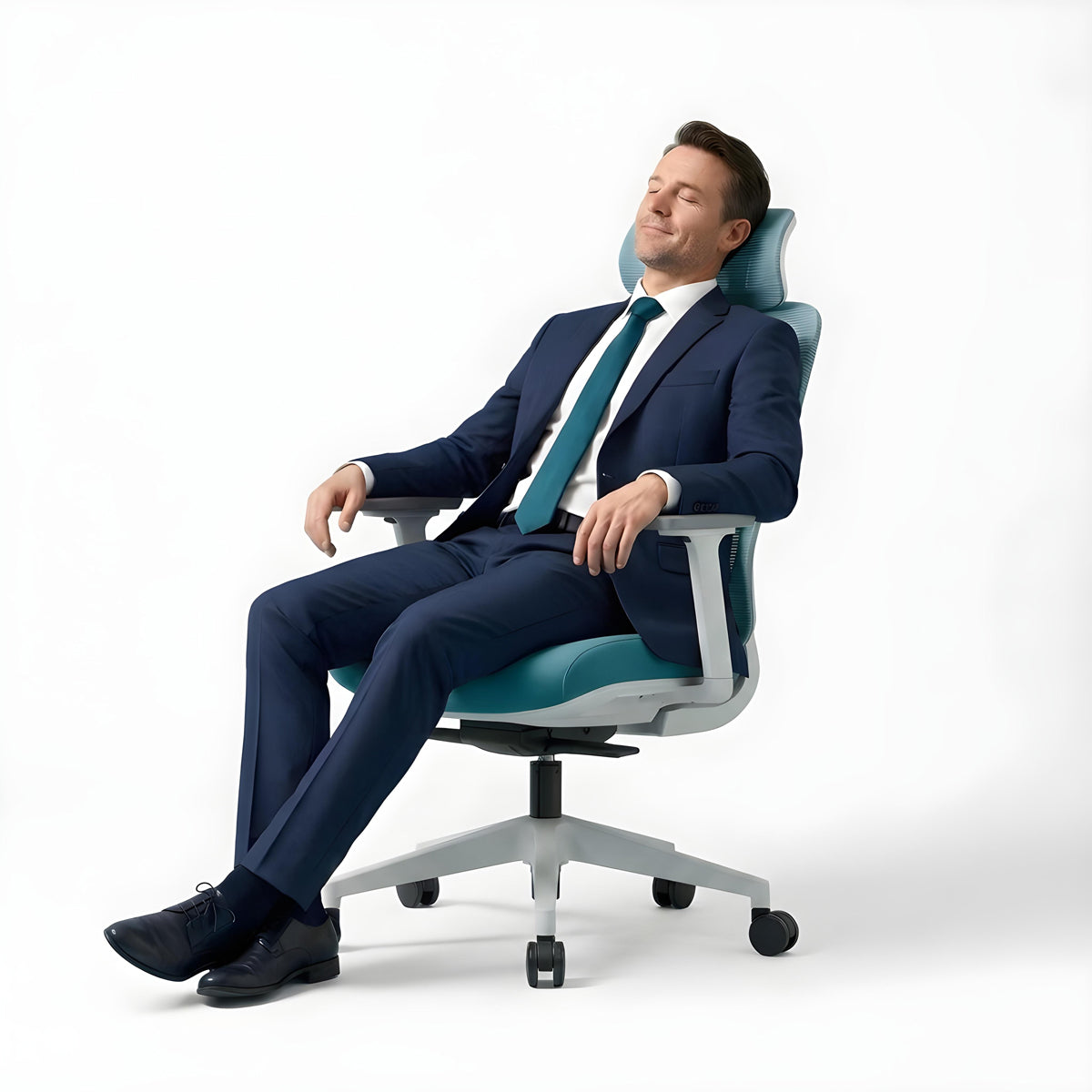 Chaise de Bureau Ergonomique Aera en Maille — 7 Couleurs disponibles