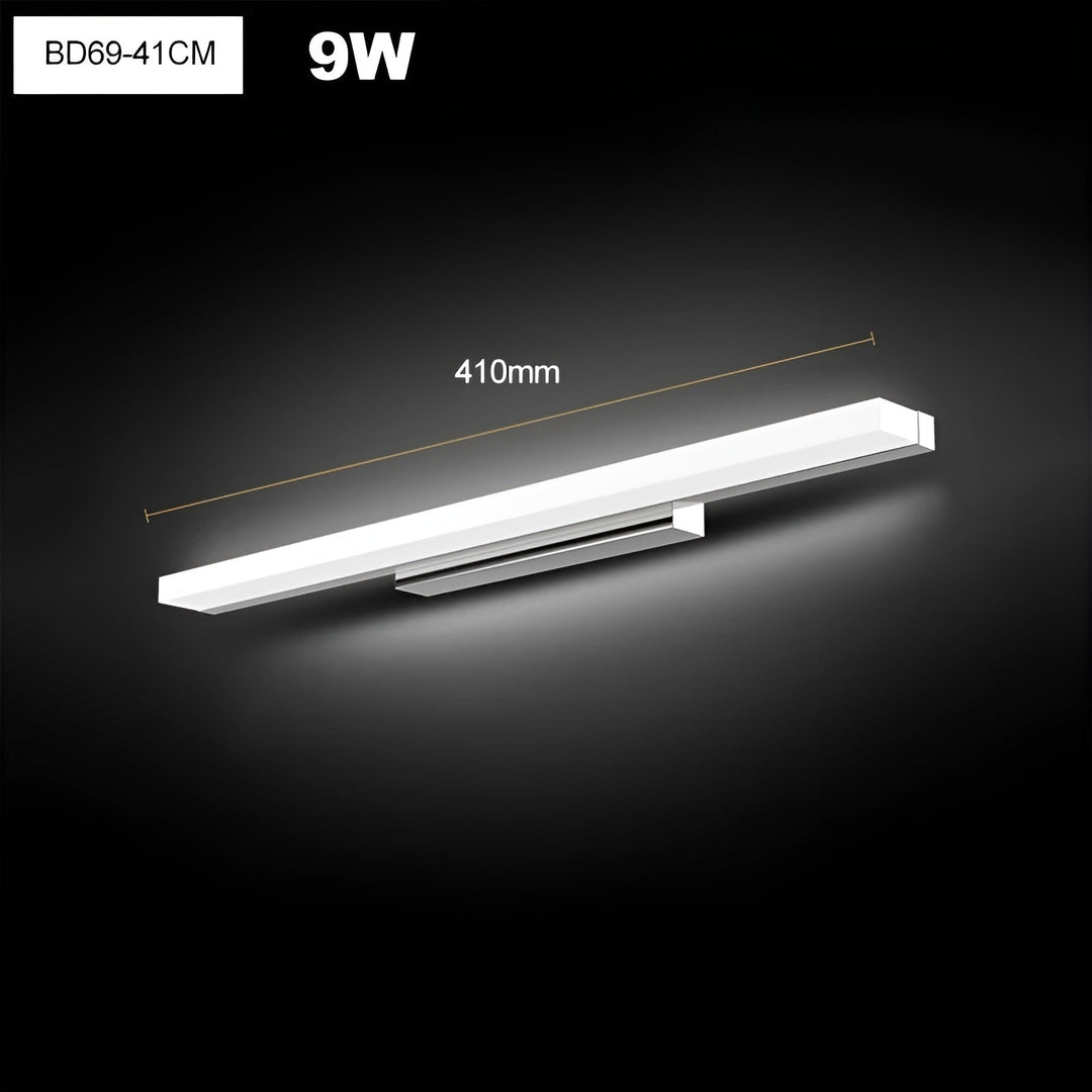 Miroir LED Résistant Humidité | Stylé Salle de Bain et Chambre 41cm Chaud ou Froid