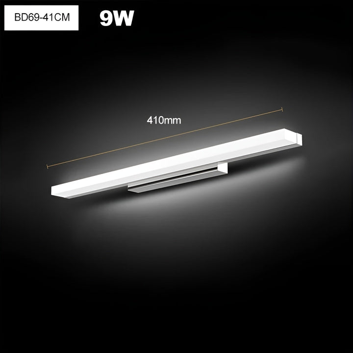 Miroir LED Résistant Humidité | Stylé Salle de Bain et Chambre 41cm Chaud ou Froid