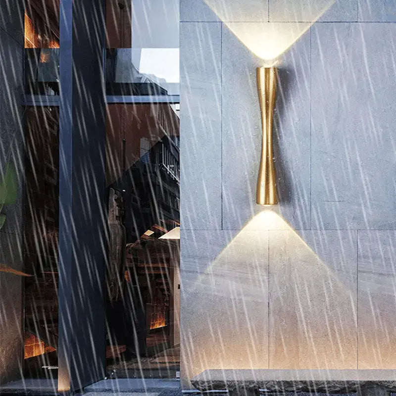 Aurum Applique Grille IP65 | Intérieur et Extérieur Salon et Terrasse