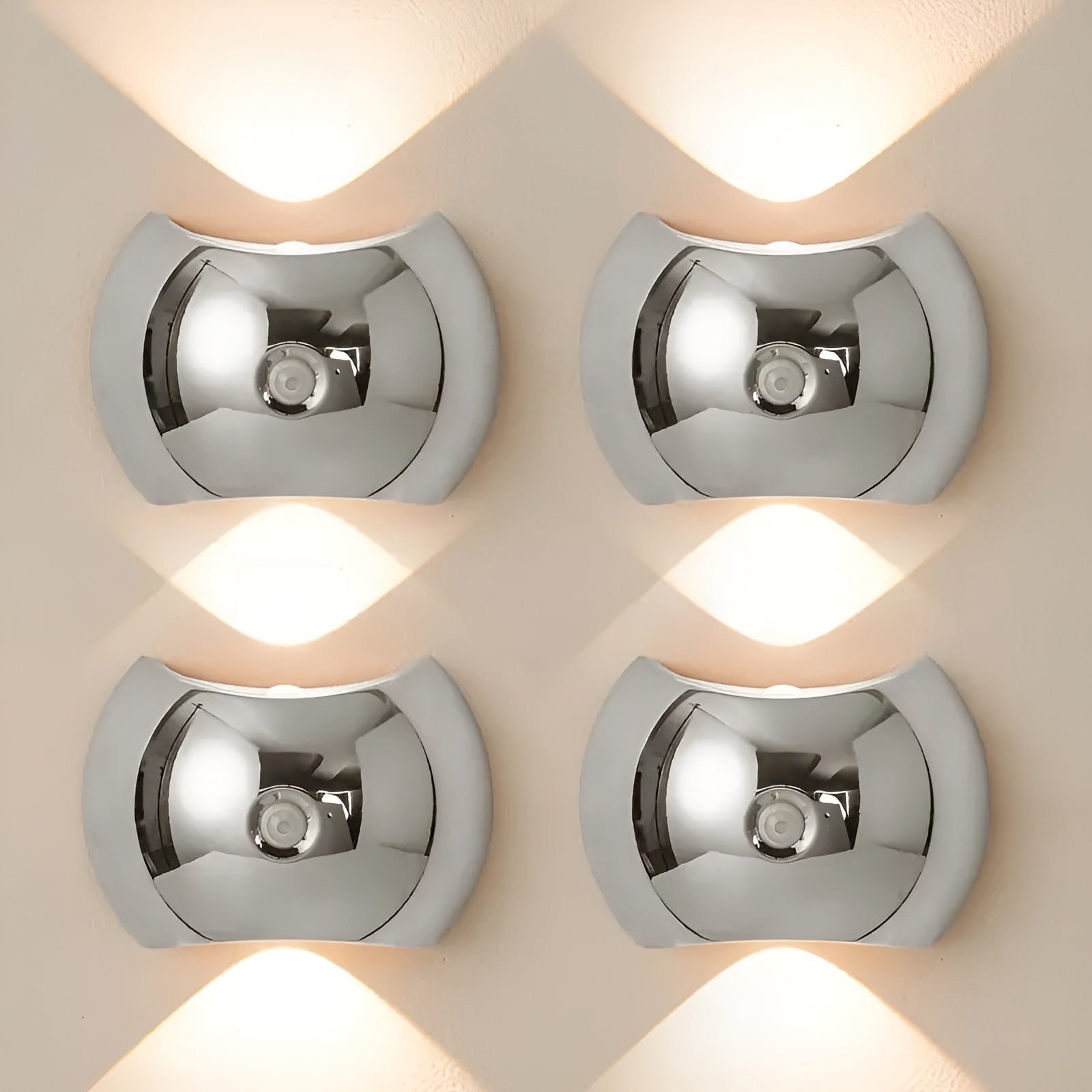 Applique Capteur Mouvement Dual LED Magnétique | Mobile Or Haut et Bas
