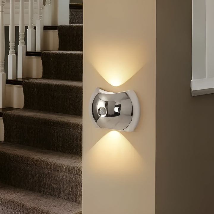 Applique Capteur Mouvement Dual LED Magnétique | Mobile Or Haut et Bas