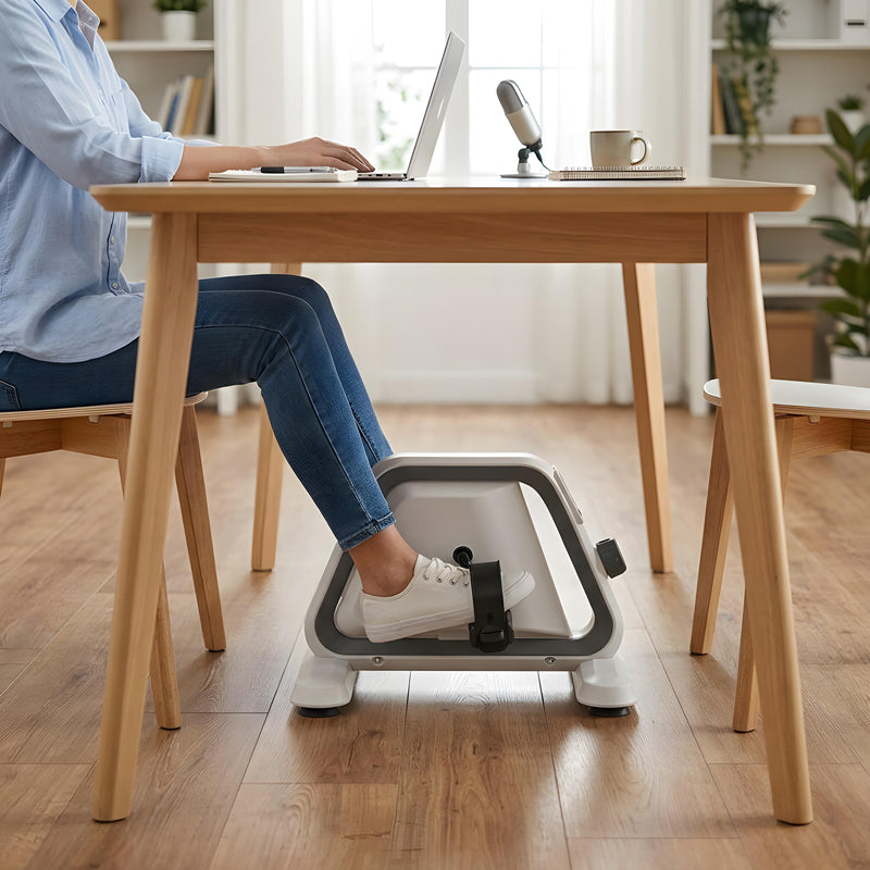 Vélo Pédalier Mini Portable pour Bureau — Circulation et Rééducation